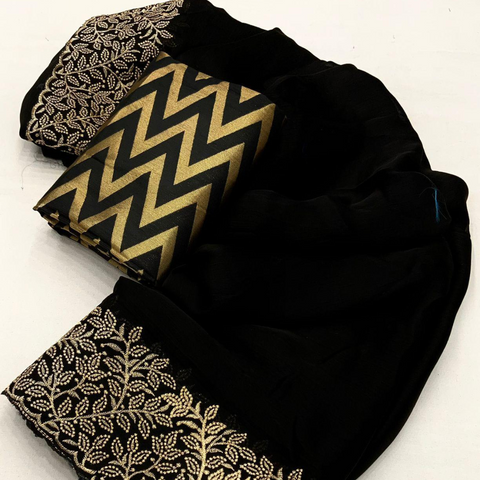 Zari Embroidery SAREE