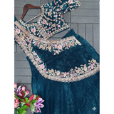 HB-191 New Launching Embroidery Work Lehenga Choli