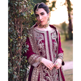 FESTIVE  Party Wear heavy embroidery suit