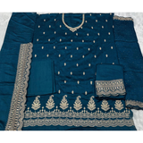 VINAY SHAHEEN 66930- Heavy Silk Georgette Salwar Suit