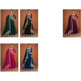 VEERA 9577-  Premium Silk With Embroidery Work
