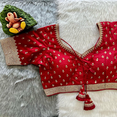 WEDDING SPECIAL BRIDAL BLOUSE SIZE 44-46