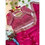 ZEENAT Pure Soft Jimmy Choo Silk Saree