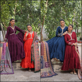 GOWN-DUPATTA COLLECTIONS Code:- LW-9275