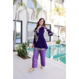 LW-9312 READY MADE TOP-PANT WITH BATWA COLLECTIONS