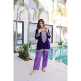 LW-9312 READY MADE TOP-PANT WITH BATWA COLLECTIONS