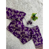 DOLA SILK FULL SLEEVES BLOUSE SIZE 38-40