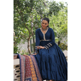 GOWN-DUPATTA COLLECTIONS Code:- LW-9275