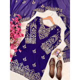 LC- 1458 LAUNCHED KURTI & FLARED SHARARA SET