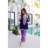 LW-9312 READY MADE TOP-PANT WITH BATWA COLLECTIONS