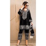 LC-1328 LAUNCHING NEW DESIGNER VELVET SUIT
