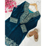 LC-1328 LAUNCHING NEW DESIGNER VELVET SUIT