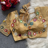 Fancy Design NAVRATRI RUHI FASHION REAL MIRROR WORK Blouse