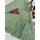 Pakistani ELEGANT  Style Sequence Party Lehenga Sets