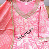 Cotton Kurti Set- Indo western Wear