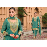 MERAKI Shimmer Designer Wear with Embroidery Work