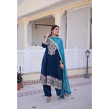 LW-9314 VELVET TOP-PANT WITH DUPATTA COLLECTION