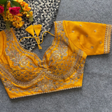 SABYASACHI NECK BRIDAL BLOUSE