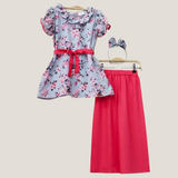 Kids Kurti Plazzo Set