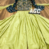 Crop Top and Plazzo Set- Indo western Wear