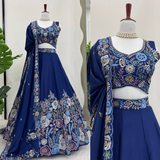 Heavy Embroidery Sequence Lehenga