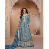 1037A- PRACHI PREMIUM CHINON SILK COLLECTION