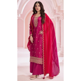 DN6945 VINAY Heavy Vichitra With  Sequence Embroidery Stitched Work