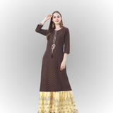 Kurti plazzo Set