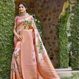 Varalaxmi Floral Silk Sarees