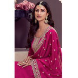 VINAY Embroidered Silk Anarkali Suit