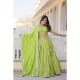 BS001 Designer BANARASI Silk Lehenga Special Collection