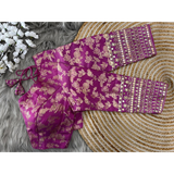 DOLA SILK FULL SLEEVES BLOUSE SIZE 38-40