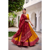 LNB125- GAURI BANDHINI STYLE LEHENGA COLLECTION