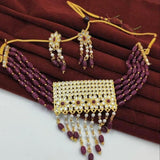 Beaded choker set