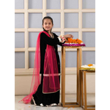 COAD OC-193 Beautiful Velvet Top-Sharara Set