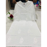 Cotton Voil Chikankari Kurti
