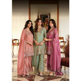 CHAHAT Shimmer Embroidery Sharara Sets