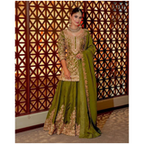 ZD- 10095 New Designer Party Top Sharara & Dupatta Set