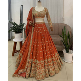 QRC-375 Premium Designer Lehenga Choli