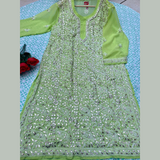 Plus Size Heavy Embroidery Chikankari Kurtis Size 48-50-52