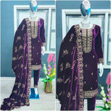 Velvet Designer Party Wear