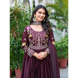 New Festival Long Gown & Duptta