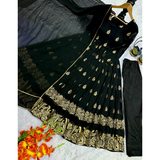 NEW ĐĚSIGNER PARTY WEAR LOOK  GOWN WITH PANT