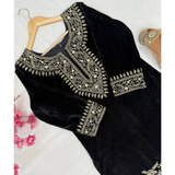 LC-1328 LAUNCHING NEW DESIGNER VELVET SUIT