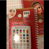 Sticker Kumkum Bindi Spiral Book