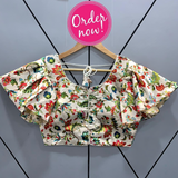 DIGITAL Silk Blouse