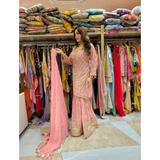 Royal look Gharara Sequence Party wear