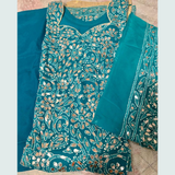 Chikankari Style Pakistani Dress
