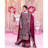 FESTIVE  Party Wear heavy embroidery suit