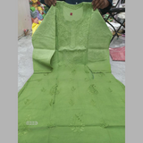 Chikankari Plus size Ombre Shade Kurtis- Plus Size